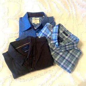 JCrew, 7Diamond, Construct Button Down Shirts
